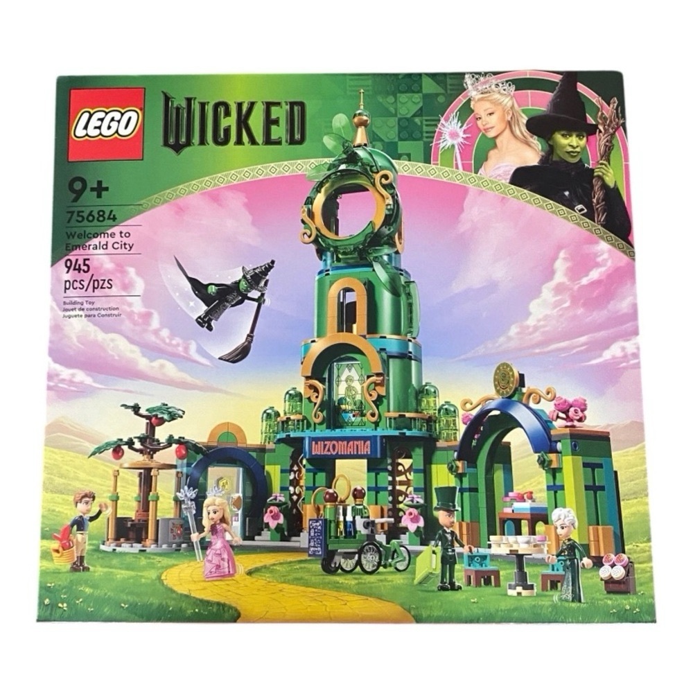 LEGO Wicked Welcome to Emerald City Building Block Set 75684 NEW